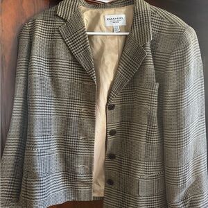 Emanuel Checkered Blazer